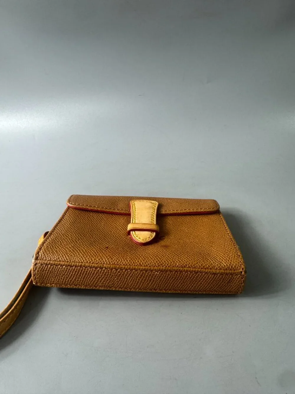 Dooney & Bourke Tan Leather Pouch/Wristlet